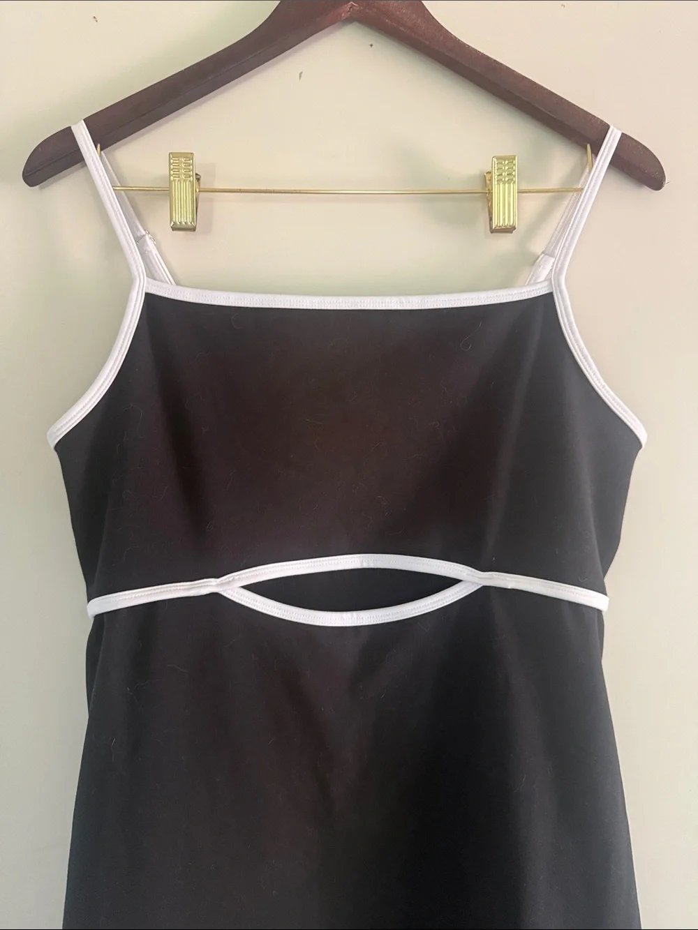 Wild Fable Women’s Black & White ButterBliss Cutout Casual Dress Sz XL EUC - Picture 3 of 6